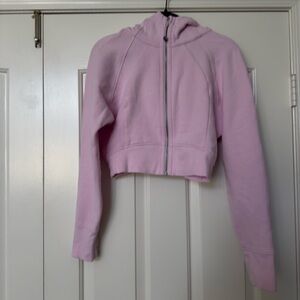 lululemon Scuba Full-Zip Cropped Hoodie